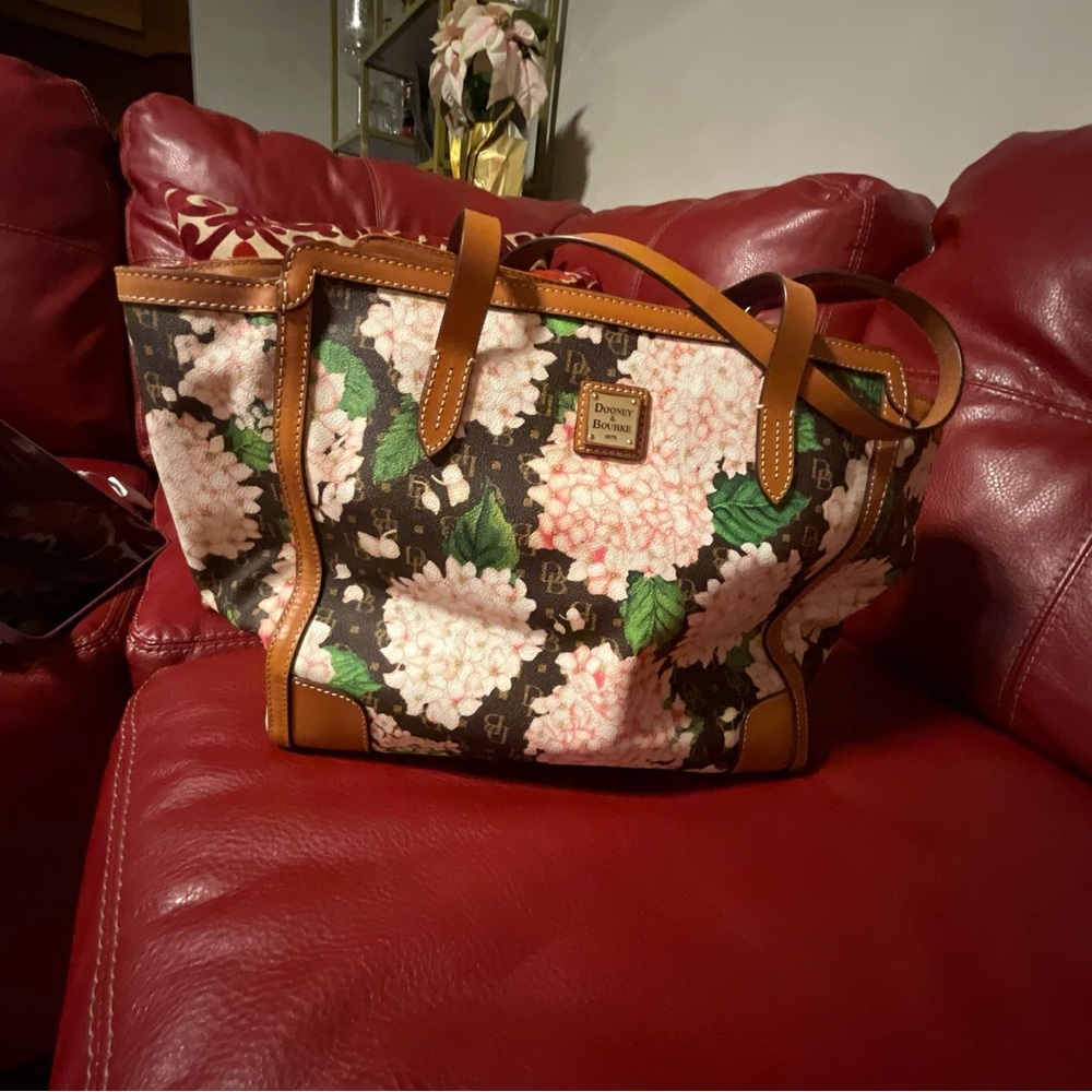 Dooney & Bourke Floral Tote - Hydrangeas